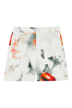 Obscured Flower Bermuda Shorts